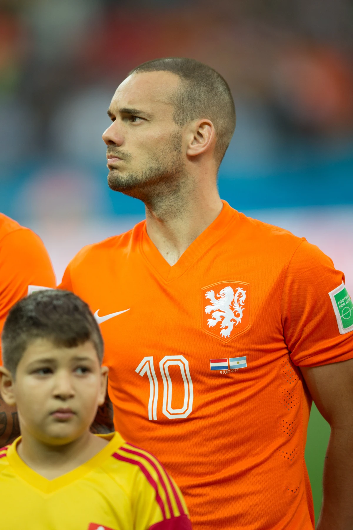 Wesley Sneijder pela Seleção Holandesa por Shutterstock