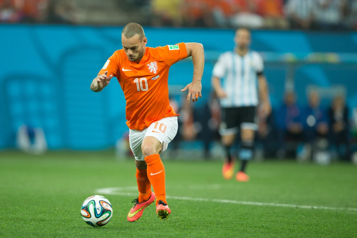 Wesley Sneijder pela Seleção Holandesa 
