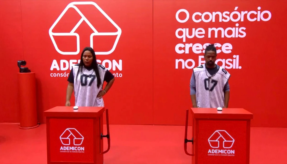 Chaiany contra Leandro Boneco por Reprodução/ Globoplay