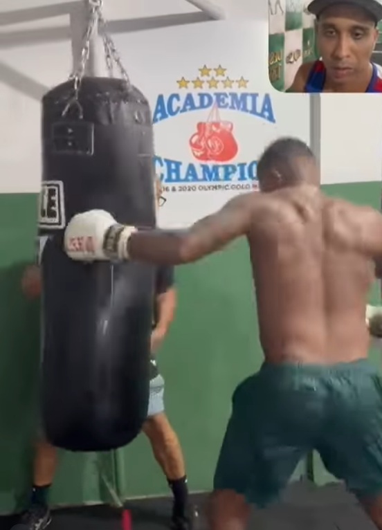 Davi Brito está treinando com o renomado Luiz Dórea por Reprodução/Instagram