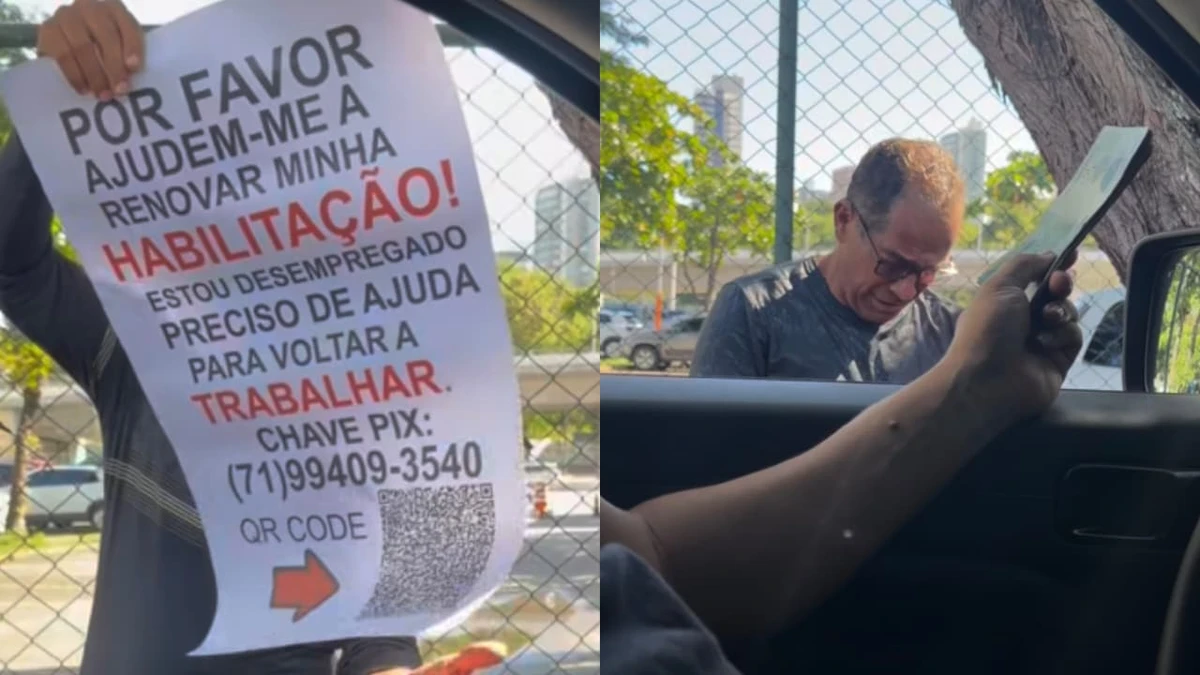 Escandurras diz ter caído em golpe após doar R$ 900 a pedinte em Salvador
