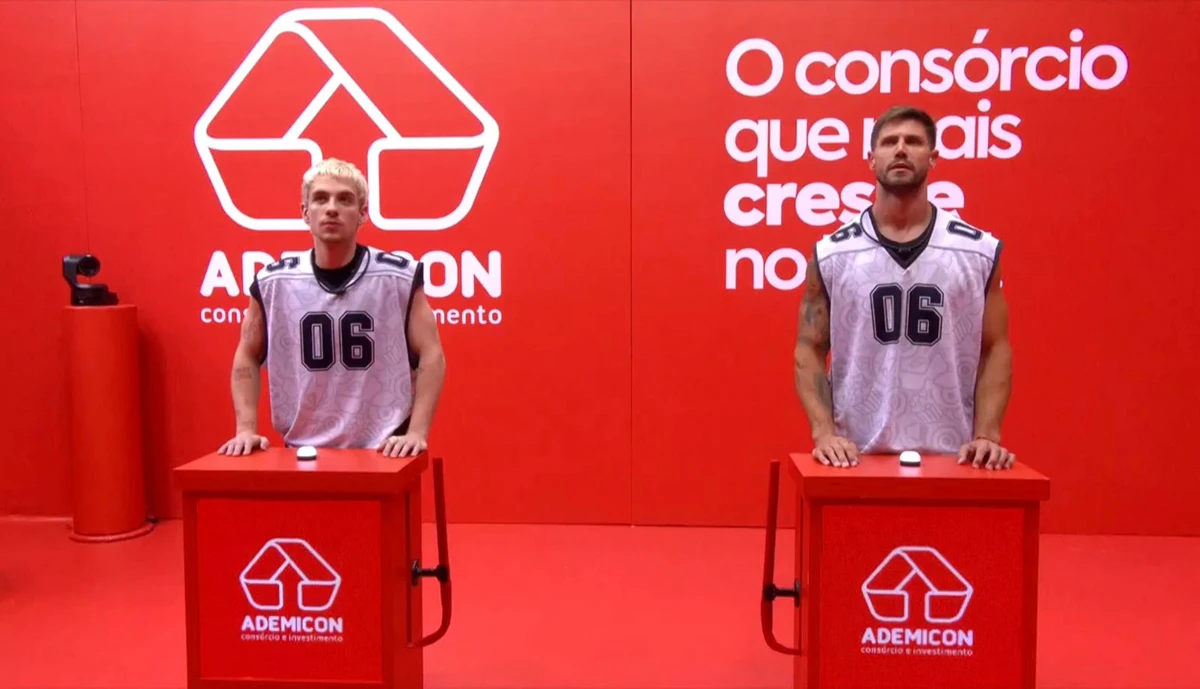 Juliano Floss contra Jonas por Reprodução/ Globoplay