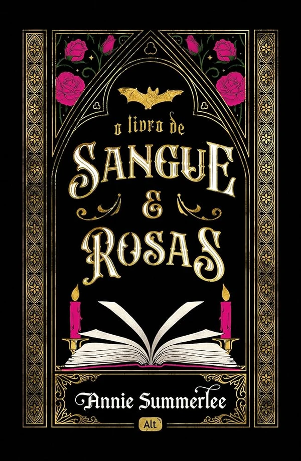 O livro de sangue e rosas, de Annie Summerlee (Alt). Escondida nas névoas das Terras Altas escocesas fica Tynahine, uma universidade onde vampiros e humanos estudam lado a lado.Rebecca Charity é uma caçadora de vampiros que se infiltrou na universidade em busca do misterioso Livro de sangue e rosas, um compêndio há muito perdido que reúne diversas maneiras de matar um vampiro. Se o encontrar, Rebecca estará um passo mais perto de vingar seus pais, que foram assassinados por essas terríveis criaturas. Será lançado em 13 de março. por Reprodução