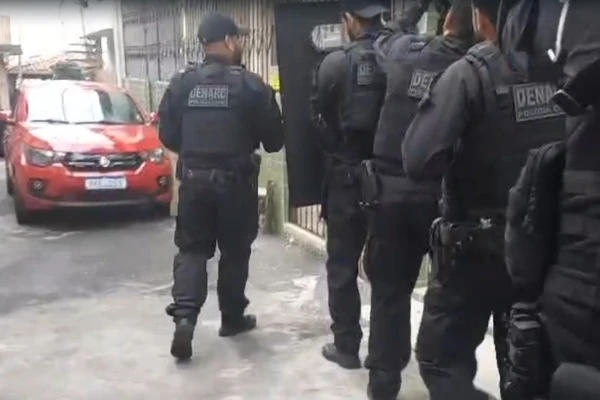 Operação prendeu casal por Reprodução