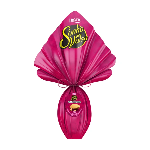 Lacta Sonho de Valsa de 277g: era R$ 45,00 e agora custa R$  56,99. Aumento de  26,64% por Reprodução 