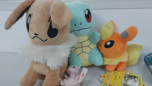 Pelúcias de Pokémon por Alan Pinheiro/CORREIO