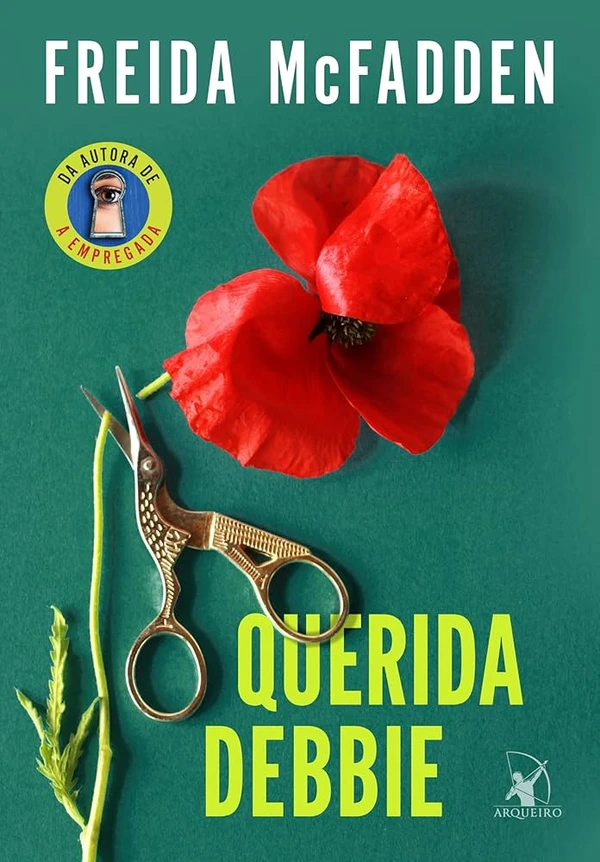 Querida Debbie, de Freida McFadden (Arqueiro). Debbie Mullen está furiosa. Há anos ela oferece seus melhores conselhos na coluna Querida Debbie, para a qual mulheres escrevem em busca de soluções para problemas do dia a dia.Em seu trabalho, Debbie ouve inúmeras esposas que são ignoradas, menosprezadas e até mesmo agredidas pelo marido. E sempre faz o possível para lhes apontar um caminho.Mas ultimamente sua própria vida está saindo do controle. As duas filhas adolescentes estão se comportando de forma estranha. Ela acabou de ser demitida. E seu marido, de acordo com o aplicativo de rastreamento do celular dele, está guardando algum segredo.Agora Debbie cansou de ser compreensiva, sensata e prática. É hora de seguir os próprios conselhos. E é hora de se vingar de todas as pessoas a seu redor que mais merecem. Lançamento em 3 de março. por Reprodução