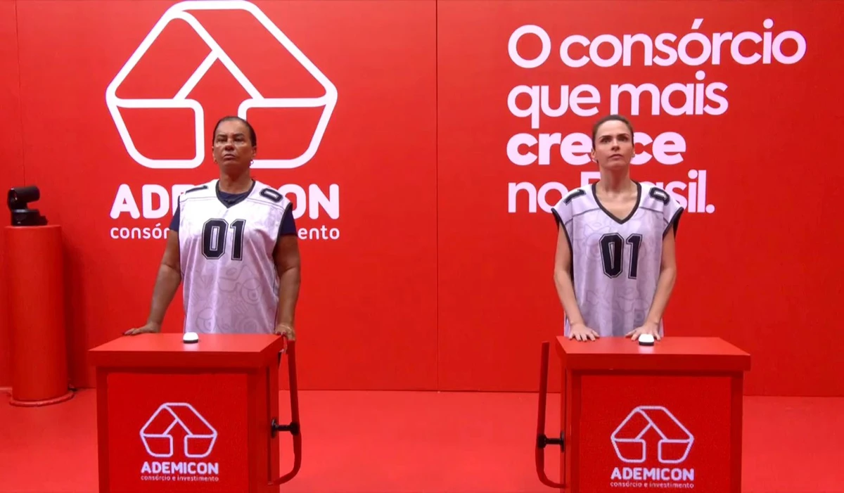 Solange Couto contra Ana Paula por Reprodução/ Globoplay