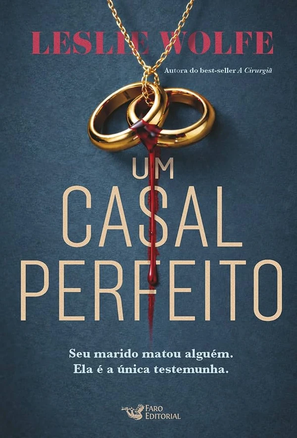 Um casal perfeito, de Leslie Wolfe (Faro Editorial). Amanda Davis tem tudo com que sempre sonhou: uma casa dos sonhos, uma carreira brilhante e um marido encantador, Paul Davis, o rosto carismático do telejornal noturno. Até que, numa noite chuvosa e fatídica, Paul atropela e mata uma pessoa. Amanda, a única testemunha, vê seu mundo perfeito desmoronar em instantes.Envolvida numa teia de mentiras, manipulações e segredos sombrios, ela se torna cúmplice involuntária. Lançamento dia 9. por Reprodução