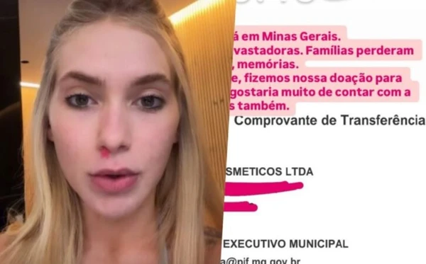 Virginia Fonseca doa R$ 120 mil para vítimas das chuvas em Minas Gerais e faz apelo: “É sobre agir”