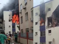 Imagem - 'Só vimos as janelas quebrarem': vizinhos descrevem desespero após explosão em prédio no Stiep