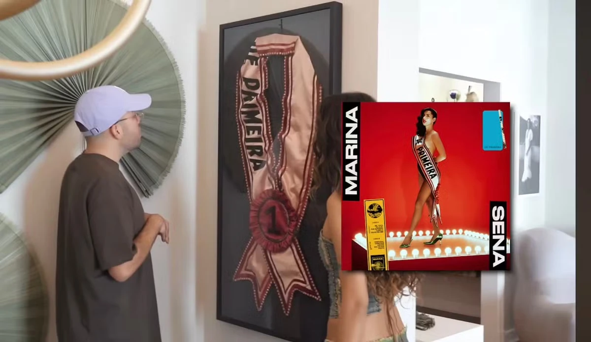 Juliano Floss vive com Marina Sena em apê em SP por Reprodução/Redes Sociais 