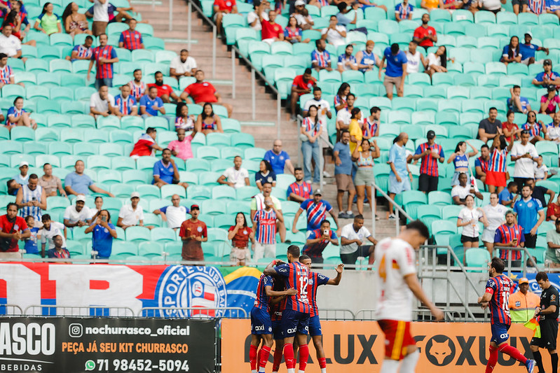 Bahia passou aperto para vencer a Juazeirense por Letícia Martins/E.C. Bahia