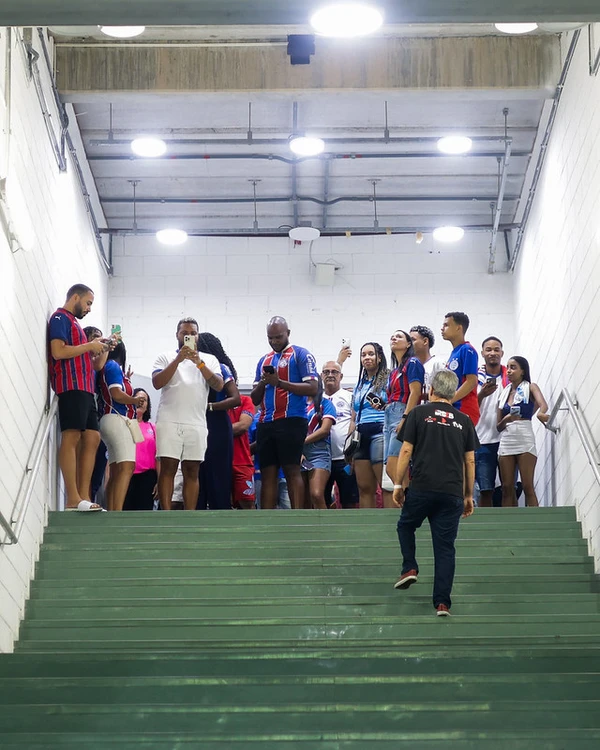 Bahia vai vencendo a Juazeirense por Letícia Martins/EC Bahia