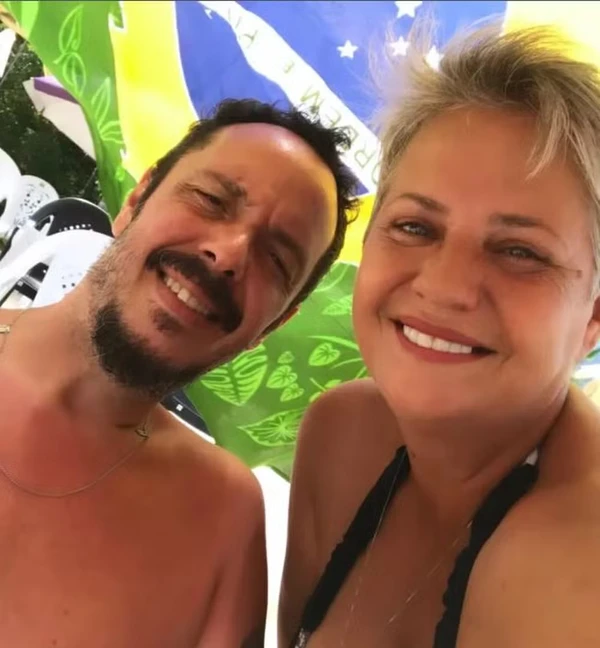 Nereide Nogueira e o marido por Reprodução