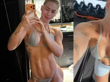 Imagem - Virginia posa de biquíni no closet da mansão de Vini Jr e mostra corpão