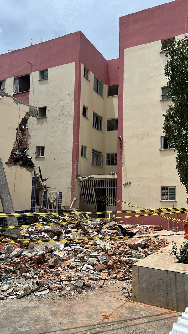 Codesal faz vistoria em prédios afetados por explosão no Stiep por Bruno Wendel/CORREIO