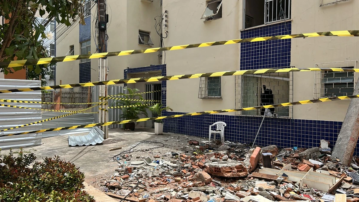 Codesal faz vistoria em prédios afetados por explosão no Stiep por Bruno Wendel/CORREIO