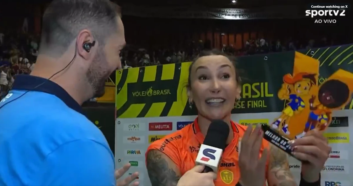 Tiffany foi eleita melhor do jogo