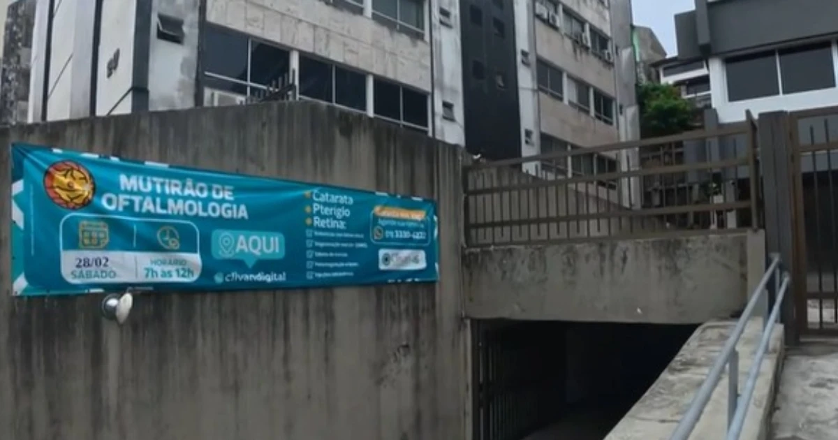 Imagem - Clínica oftalmológica de Salvador é interditada após denúncias de perda de visão e sangramento: 'Risco de lesão cerebral'