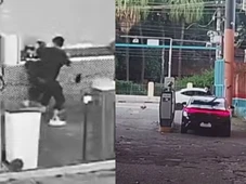 Imagem - Homem quebra cancela e agride funcionário de estacionamento por demora para sair de boate