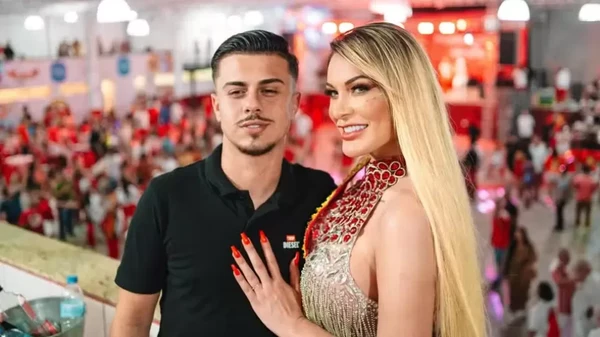 Andressa Urach e o marido, Flávio Giglioli por Reprodução/Redes Sociais 