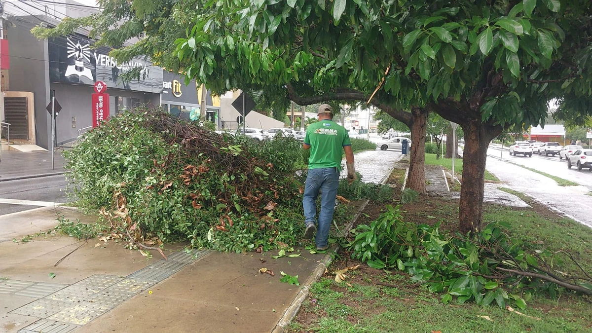 Chuvas em Vitória da Conquista por Divulgação
