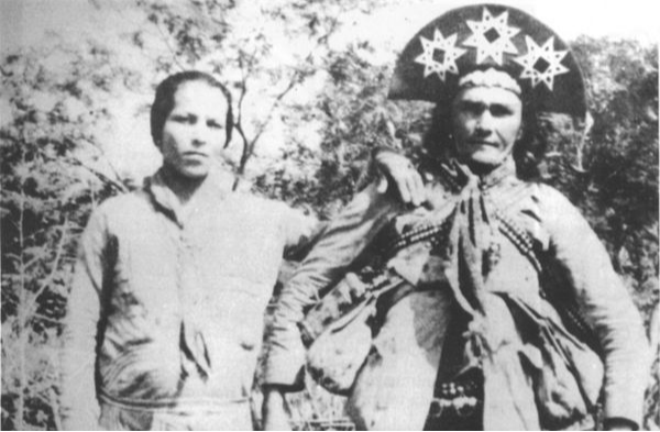 Dadá e Corisco no cangaço por Divulgação