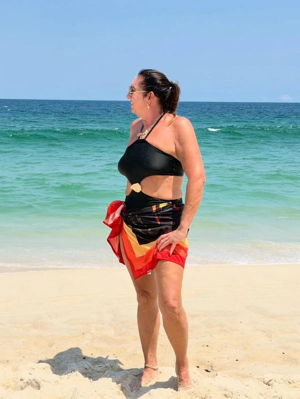 Margareth Serrão alguns dias antes da cirurgia plástica por Reprodução/Instagram