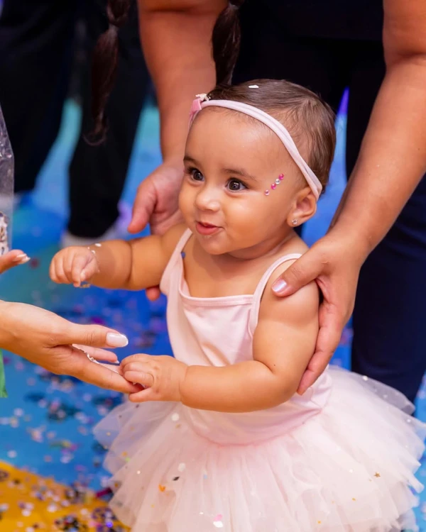 Mel, filha caçula de Neymar por Reprodução/Instagram