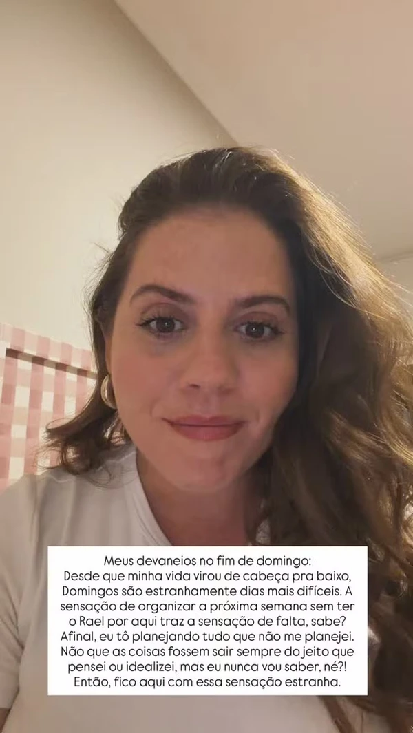Tati Machado chora em desabafo sobre perda do filho por Reprodução/Instagram