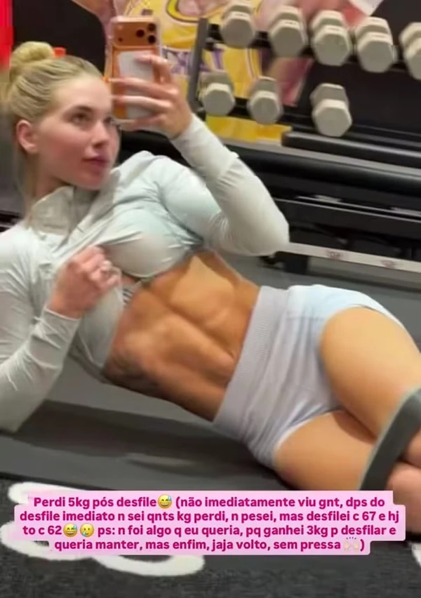 Virginia Fonseca revelou quantos quilos perdeu depois do Carnaval por Reprodução/Instagram
