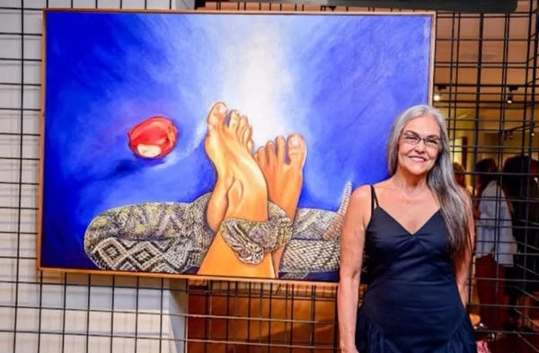 Albha Sampaio é uma das artistas presentes na exposição