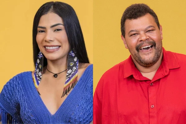 Babu chama Marciele de 