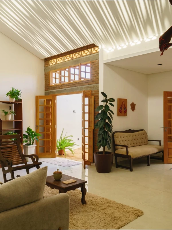 Casa de Mainha por Reprodução/zeoarquiteto