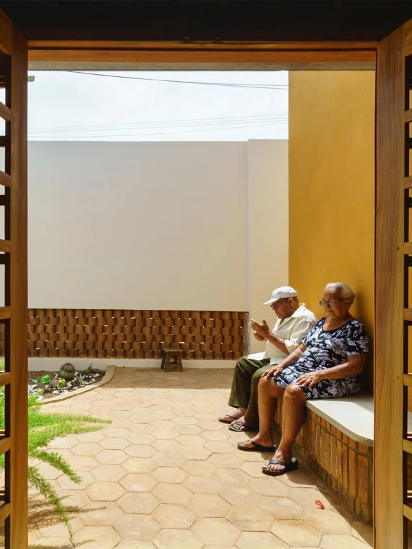 Casa de Mainha por Reprodução/zeoarquiteto