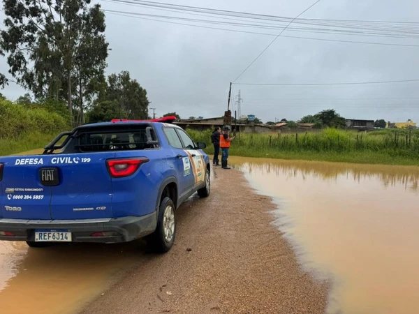 Chuvas em Vitória da Conquista por Divulgação/PMVC