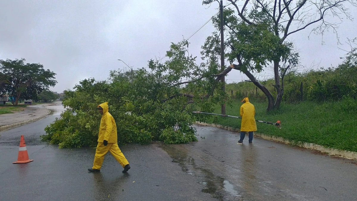 Chuvas em Vitória da Conquista por Divulgação/PMVC