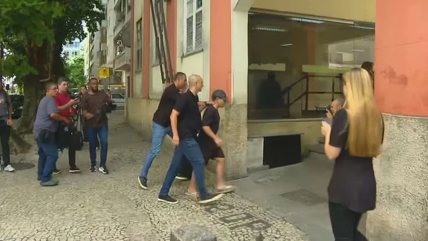 Mattheus se entregu à polícia por Reprodução/Globo