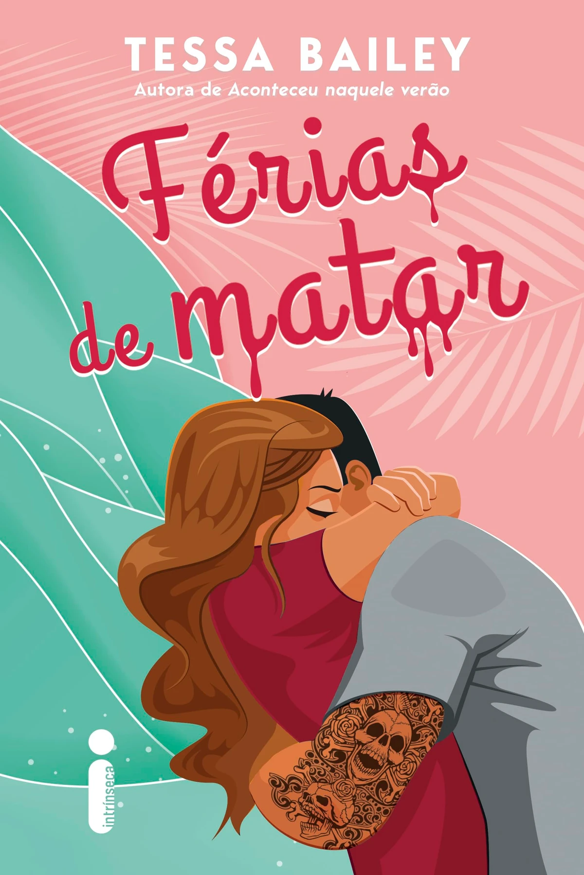 Férias de matar, de Tessa Bailey (Intrínseca). A professora Taylor Bassey tem suas férias em Cape Cod arruinadas ao encontrar um cadáver na casa alugada. Ela se une ao caçador de recompensas rude Myles Sumner para investigar. por Reprodução