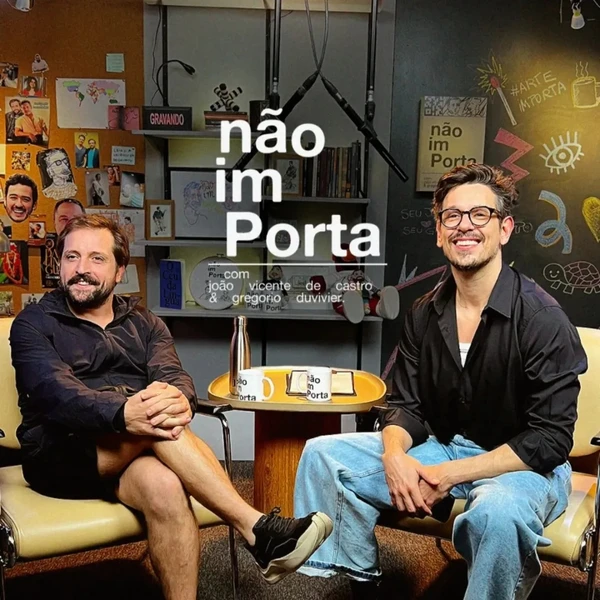 Gregorio Duvivier e João Vicente de Castro por Reprodução