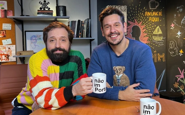 Gregorio Duvivier e João Vicente de Castro