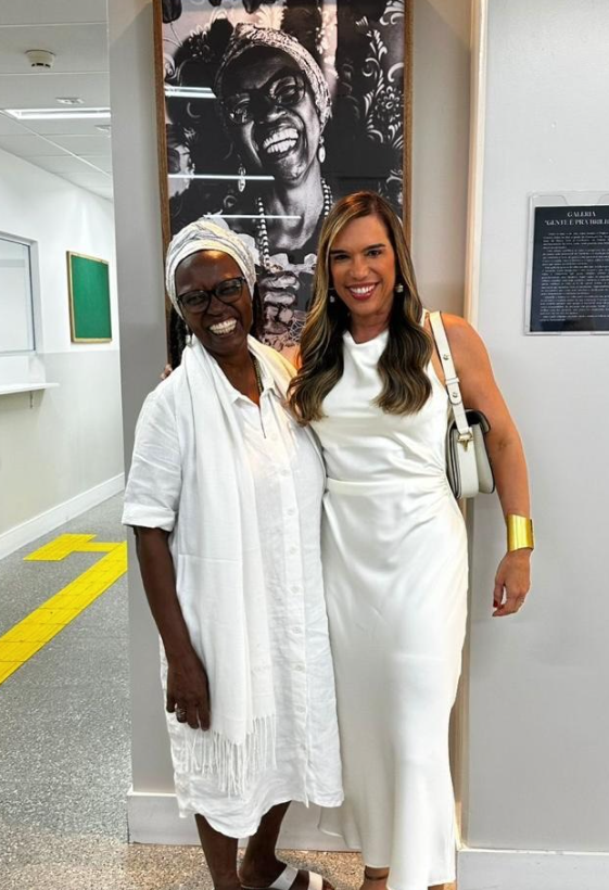 Juíza Fernanda Vasconcellos fotografou a chef de cozinha Solange Borges por Reprodução