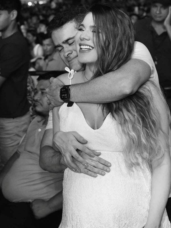 O prefeito de Manaus, David Almeida, e a esposa, Izabelle Fontenelle por Reprodução/Instagram