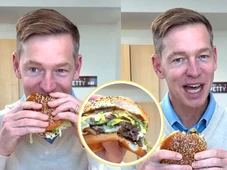 Imagem - CEO do McDonald's vira piada após provar novo hambúrguer: 'Está com medo?'