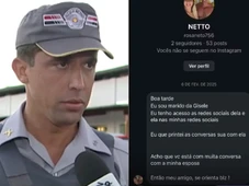 Imagem - ‘Printei suas conversas’: tenente-coronel tinha acesso total às redes sociais de esposa morta