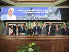 Imagem - Empresário Luiz Lopes Mendonça Filho recebe Medalha Visconde de Cairu e Título de Cidadão de Salvador