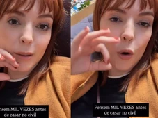 Imagem - Após assumir namoro, Titi Müller dá conselho e revela trauma: 'Não casem no papel'