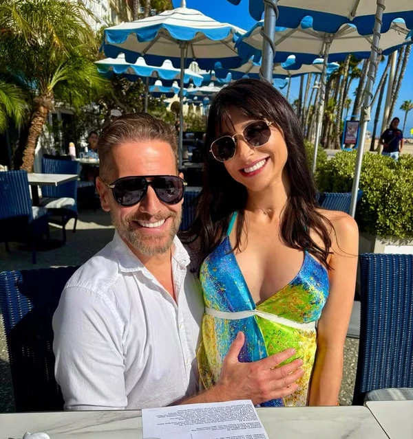 Ator da Marvel, Ioan Gruffudd e a esposa Bianca Wallace por Reprodução/Redes Sociais 