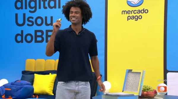 Breno Corã no BBB 26; o brother está confinado no quarto secreto após passar por paredão falso por Reprodução/TV Globo 